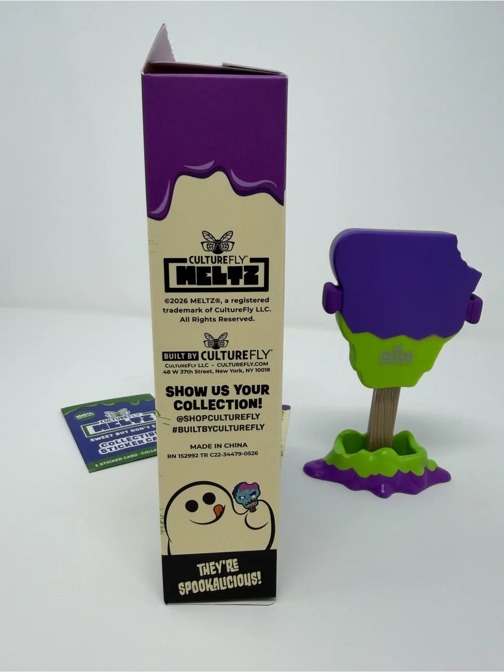 CultureFly Meltz Halloween Series 2 Frankenstein Franky Mystery Vinyl Figure